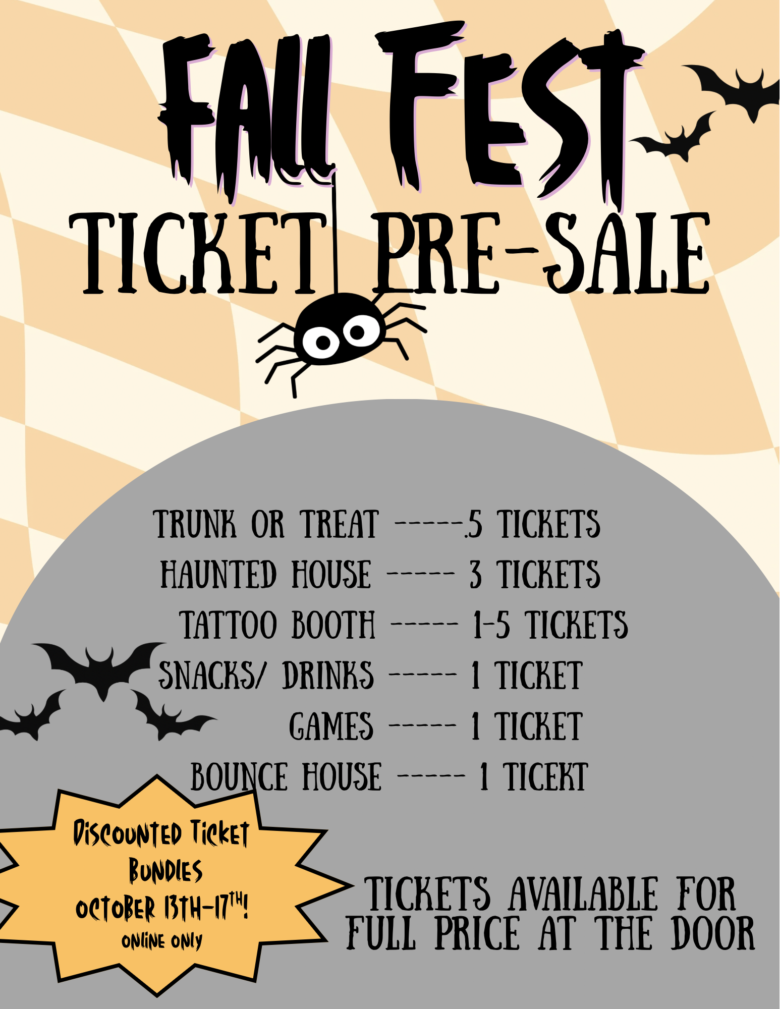 Fall Fest 2025 Bundle of 10 tickets - Image 2
